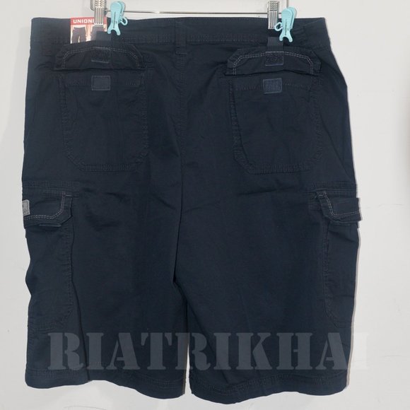 Men cargo short Unionbay in  blue - Picture 6 of 8